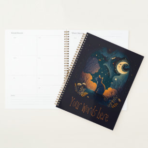 Create Your Own Mystical Black Cat Planner