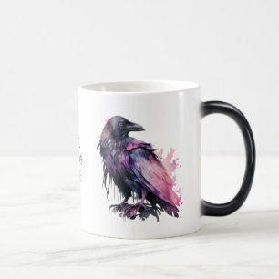 Create Your Own Mystical Black Raven Magic Mug