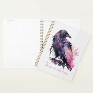 Create Your Own Mystical Black Raven Planner