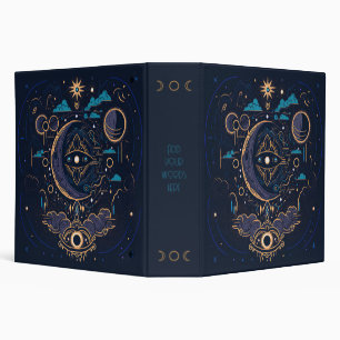 Create Your Own Mystical Celestial Lunar Binder