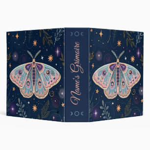 Create Your Own Mystical Celestial Meadow Moth Binder