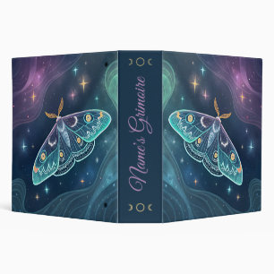 Create Your Own Mystical Celestial Moth Binder