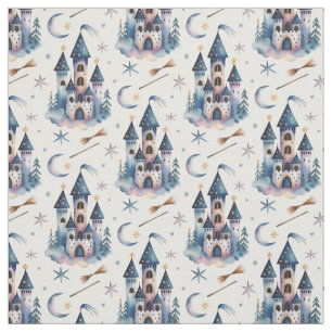 Create Your Own Mystical Celestial Princess Castle Fabric