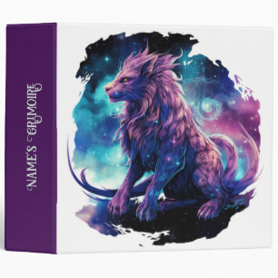 Create Your Own Mystical Fenrir Magic Wolf Binder