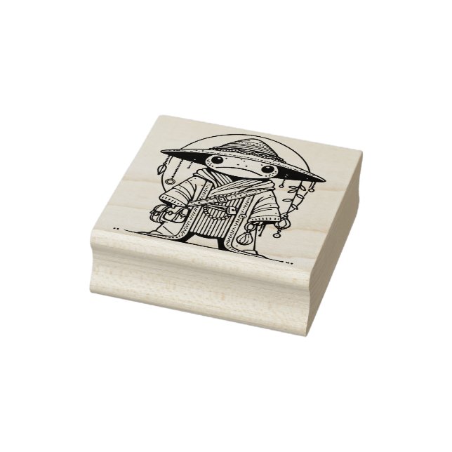 Create Your Own Mystical Japanese Lizard Rubber Stamp (Stamp)
