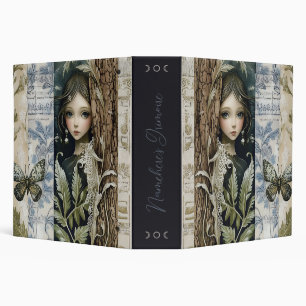 Create Your Own Mystical Maiden Botanical Binder