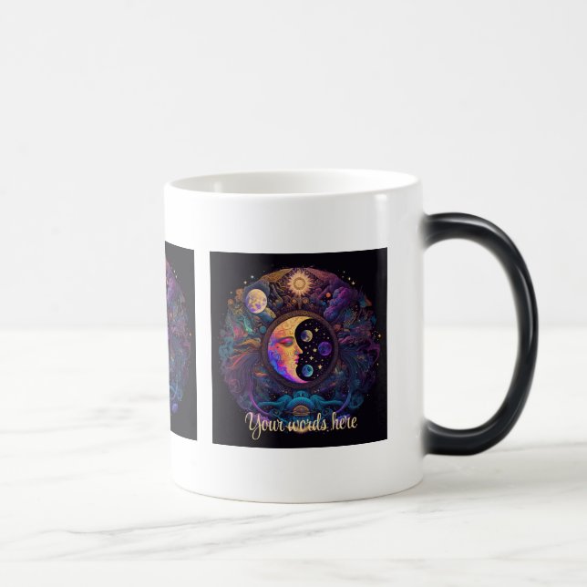 Create Your Own Mystical Man in Moon Magic Mug (Right)