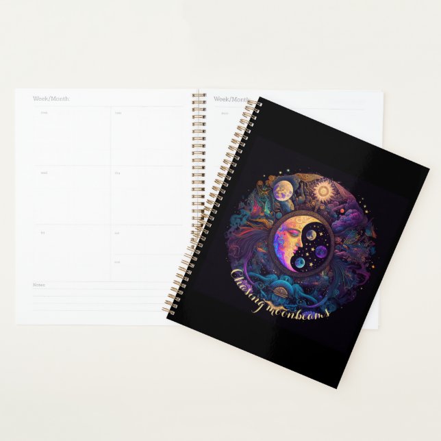 Create Your Own Mystical Man in Moon Planner (Display)