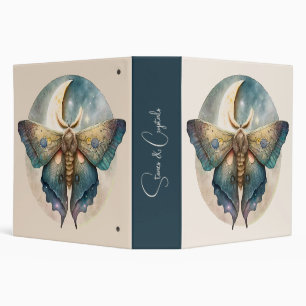 Create Your Own Mystical Moon Moth Binder