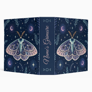 Create Your Own Mystical Moonglow Moth Binder