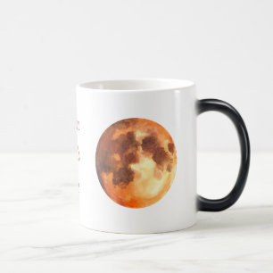 Create Your Own Mystical Orange Moon Magic Mug