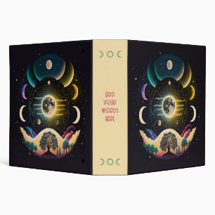 Create Your Own Mystical Sonic Moon Waves Binder