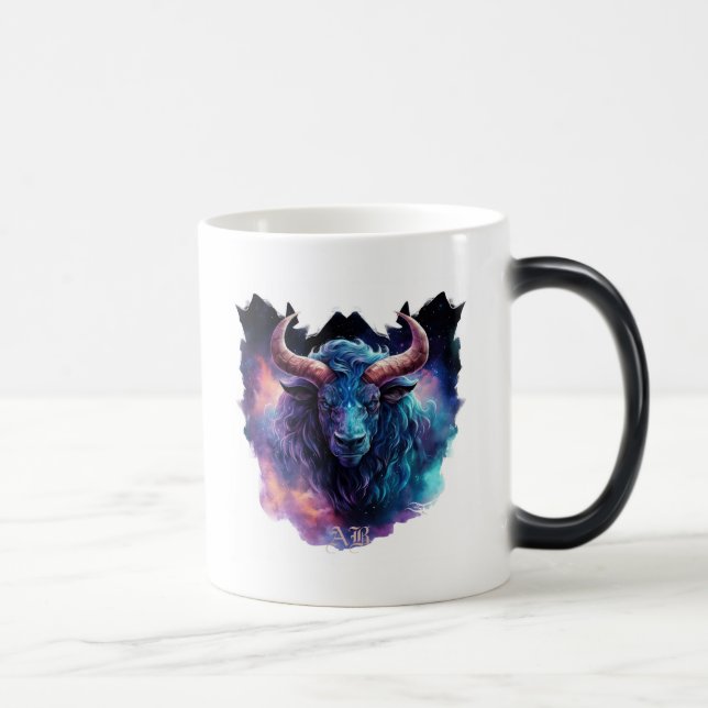 Create Your Own Mythical Minotaur Bull Magic Mug (Right)