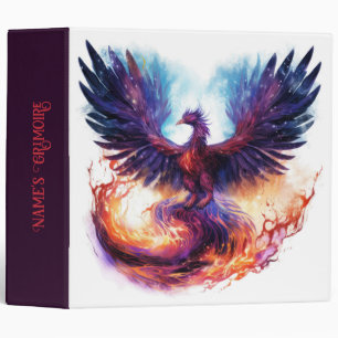 Create Your Own Mythical Phoenix Firebird Binder