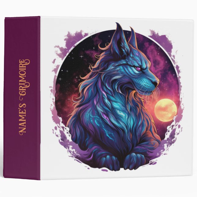 Create Your Own Mythical Sith Wild Cat Binder (Front/Spine)