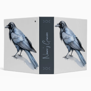 Create Your Own Mytsical Blue Raven Binder