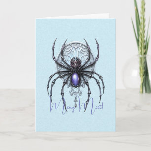 Create Your Own Mytsical Purple Spider Card