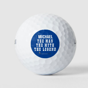 Create Your Own Name Initials Golf Balls