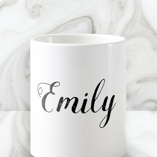 Create Your Own Name Mug   White