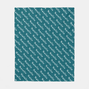 Create Your Own Name Personalized Fleece Blanket