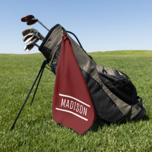 Create Your Own Name Personalized  Golf Towel