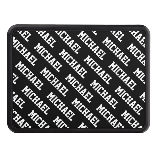 Create Your Own Name Personalized  Trailer Hitch Cover (Front)