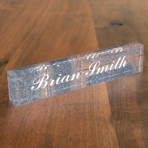 Create your own name plate
