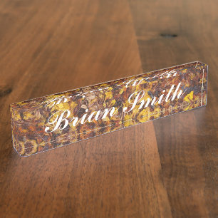 Create your own name plate