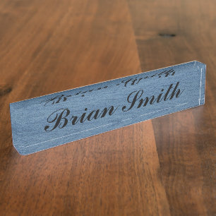 Create your own name plate