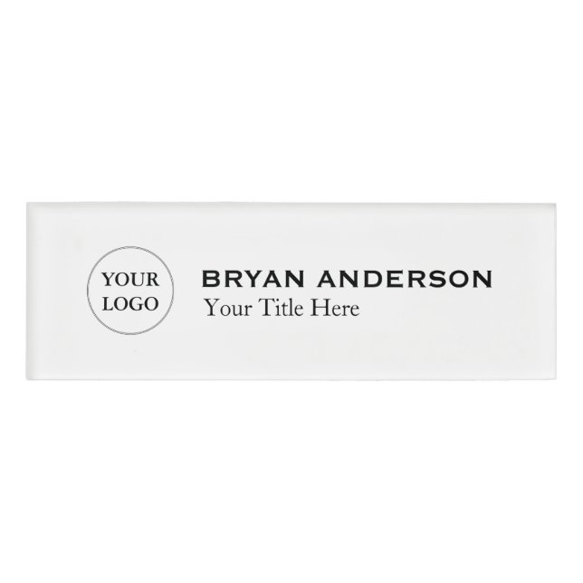 Create Your Own Name Tag (Front)