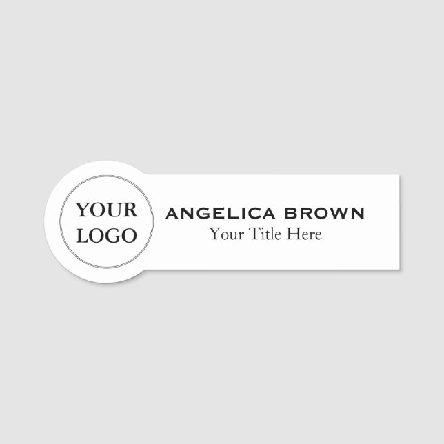 Create Your Own Name Tag (Front)