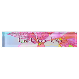 Create Your Own Nameplate