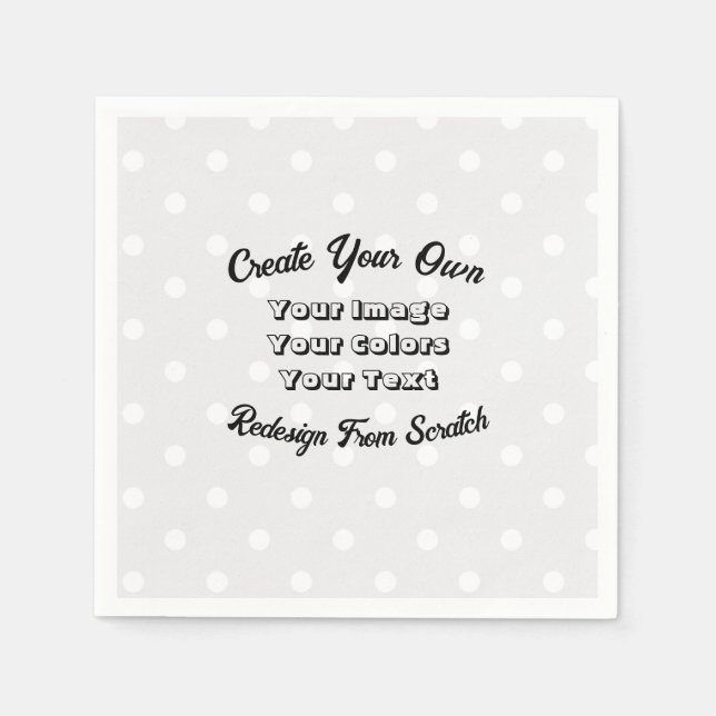 Create Your Own Napkin (Front)