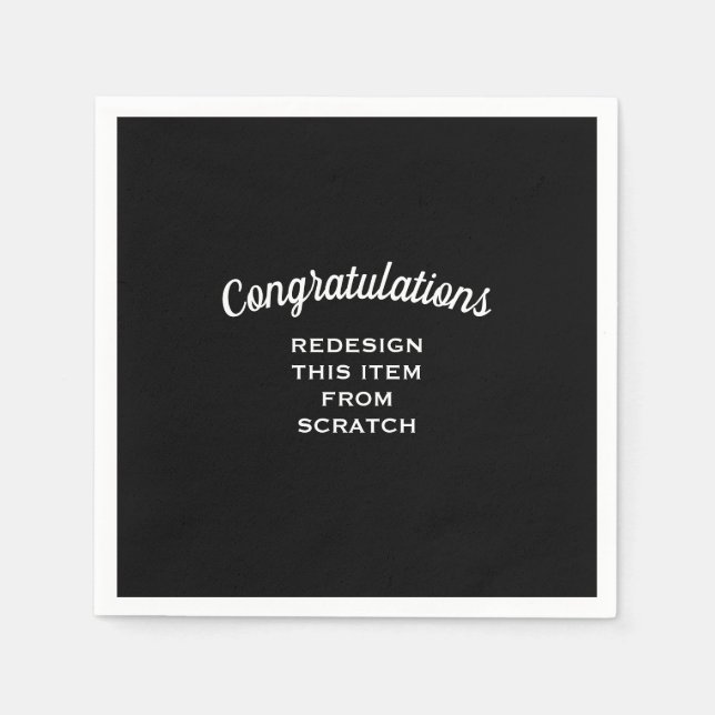 Create Your Own Napkin (Front)