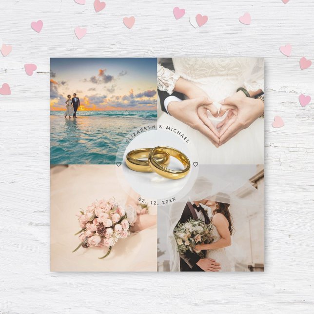 Create Your Own Newlyweds Wedding Photo Card (Creator Uploaded)
