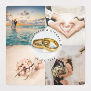 Create Your Own Newlyweds Wedding Photo Collage