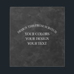 Create Your Own Notepad<br><div class="desc">Create your own custom stuff from scratch by replacing the current image with one of your own or customize the current background with your own personalized text in your favourite fonts and colours.</div>