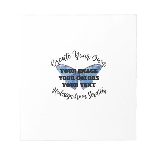 Create Your Own Notepad (Front)