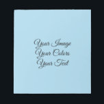 Create Your Own Notepad<br><div class="desc">Create your own custom wedding favours,  gift wrap and packaging,  custom colour decorations and invitations,  personalized jewellery and more!</div>