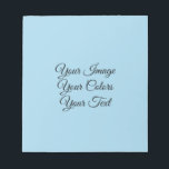 Create Your Own Notepad<br><div class="desc">Create your own custom wedding favours,  gift wrap and packaging,  custom colour decorations and invitations,  personalized jewellery and more!</div>