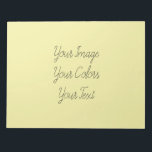 Create Your Own Notepad<br><div class="desc">Create your own custom personalized wedding reception supplies,  decor,  favours,  gifts and more!</div>