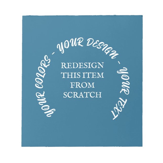 Create Your Own Notepad (Front)