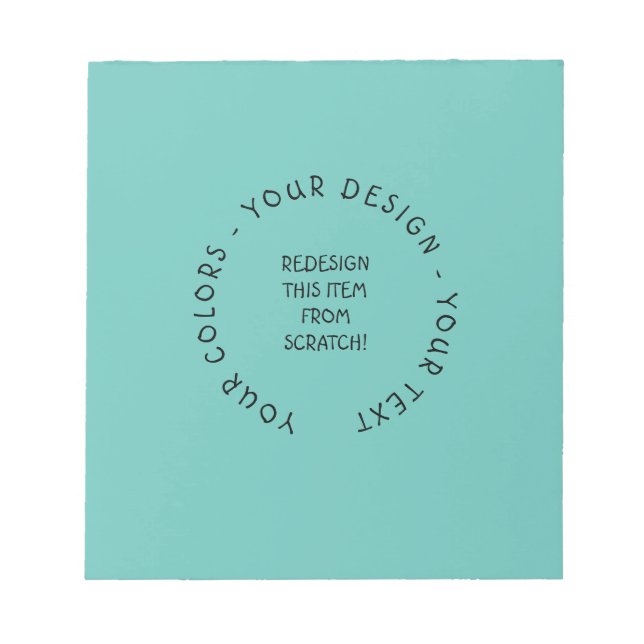 Create Your Own Notepad (Front)