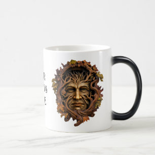 Create Your Own Oak Tree Green Man Magic Mug