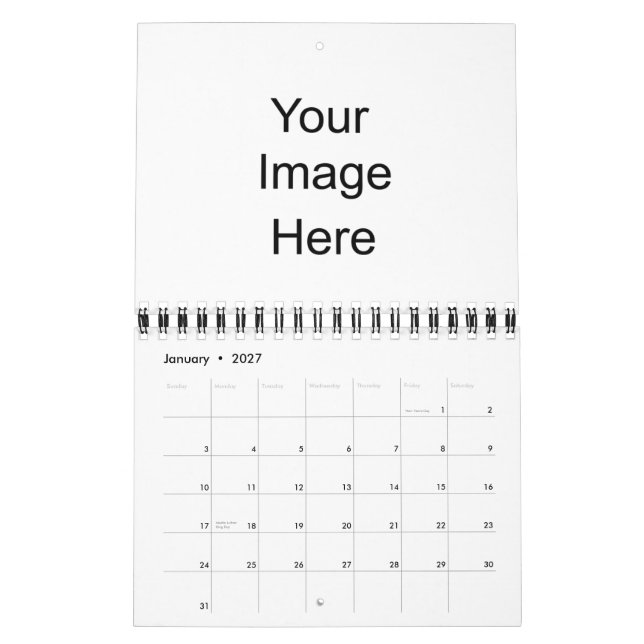 Create your Own One-of-a-kind Calendar Small (Jan 2027)