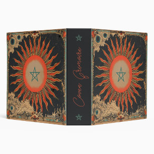 Create Your Own Orange Sun Solar Magic Binder