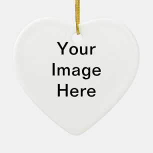 Create Your Own Original Personalized Gifts Ceramic Ornament
