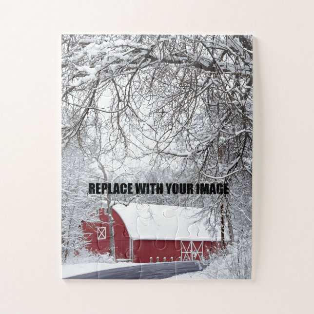 Create Your Own Original Personalized Gifts Jigsaw Puzzle (Vertical)