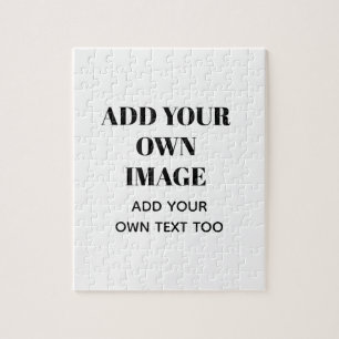 Create Your Own Original Personalized Gifts Jigsaw Puzzle
