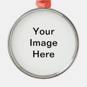 Create Your Own Original Personalized Gifts Metal Ornament